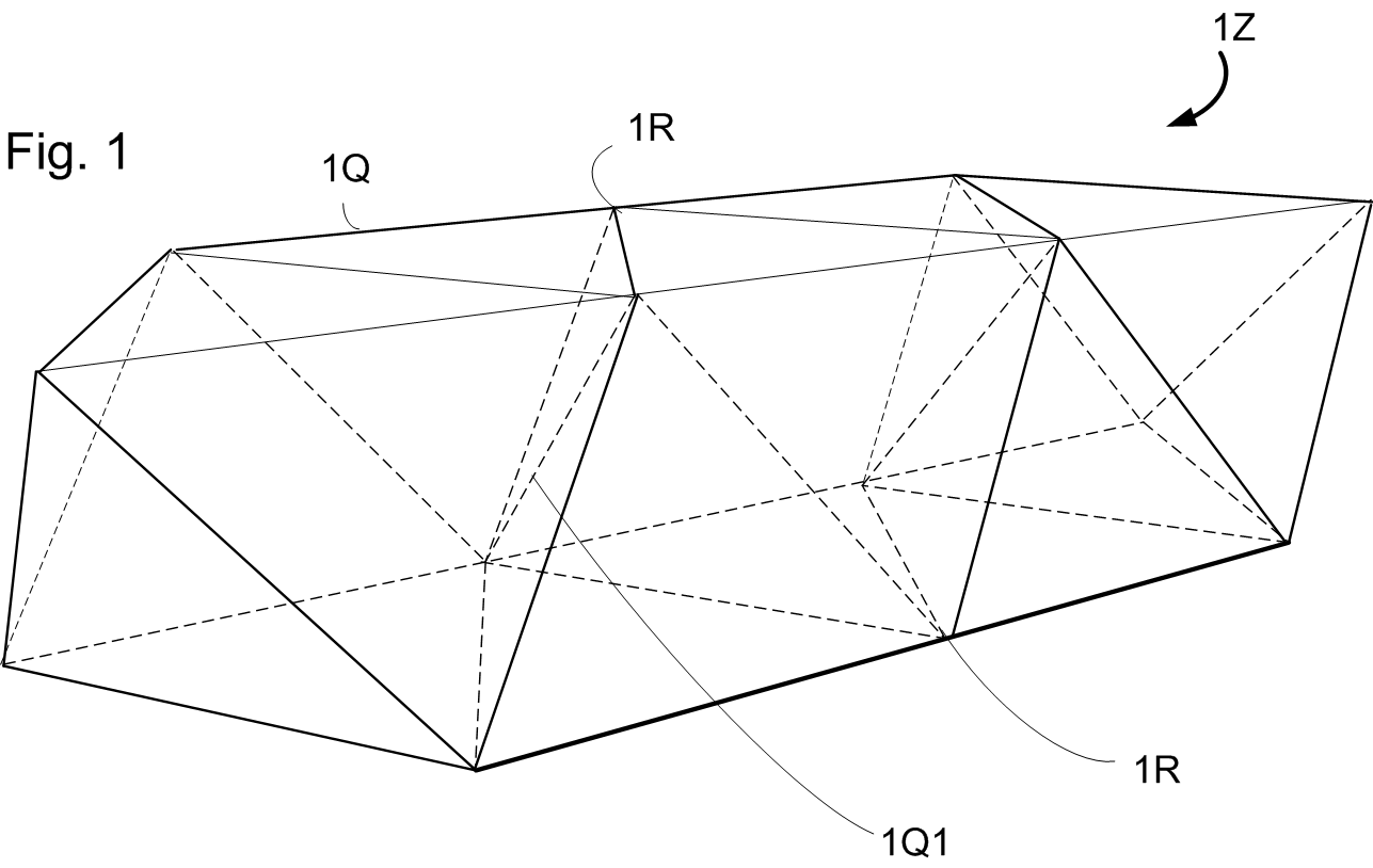 Fig. 1: Split octet-truss hull