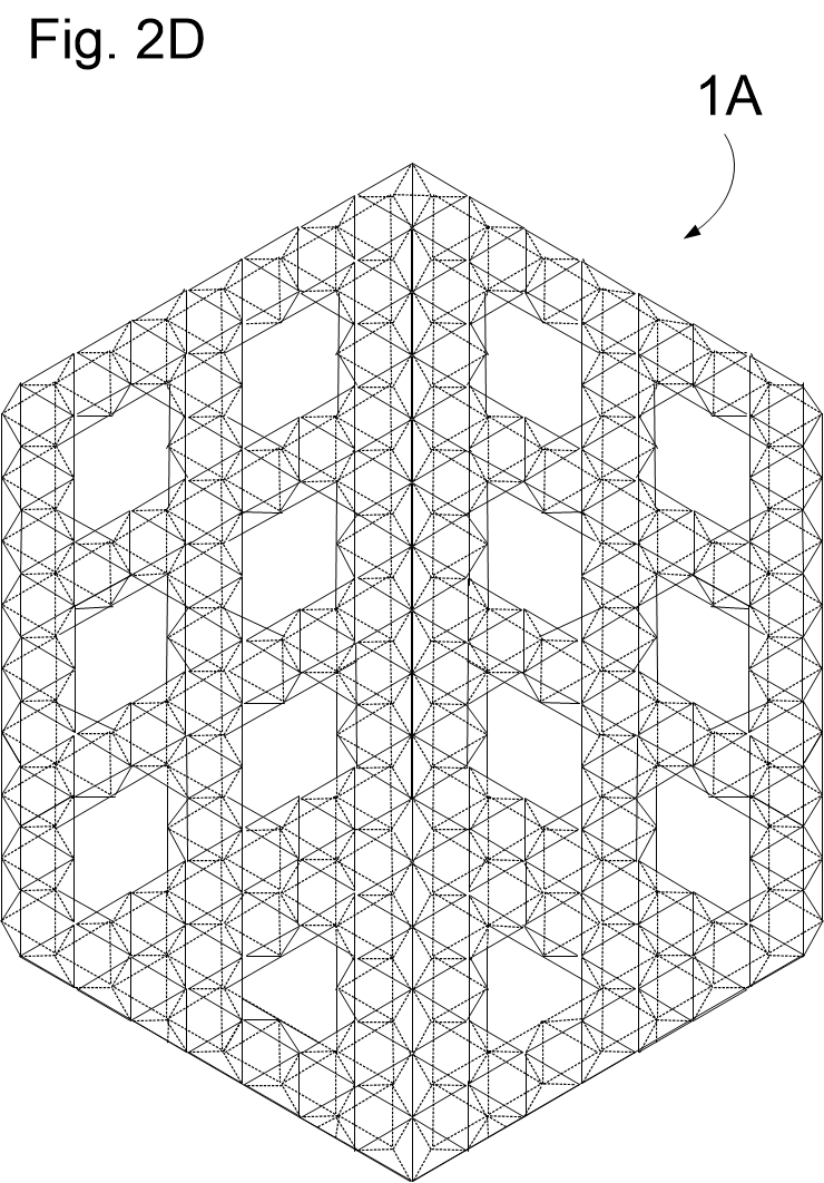Fig. 2D: Space frame